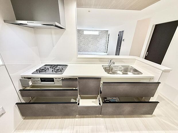 ■キレイに片付く、使いやすいキッチン