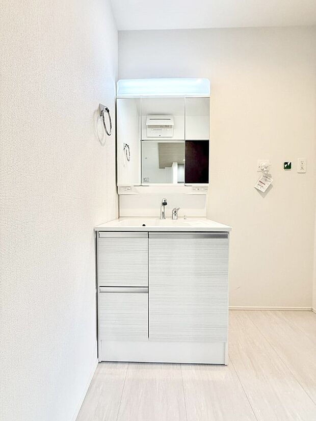 ■朝の準備がスムーズにできる広さです