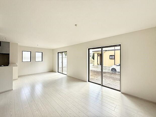 ■心落ち着く場所、ゆったり過ごせるリビング