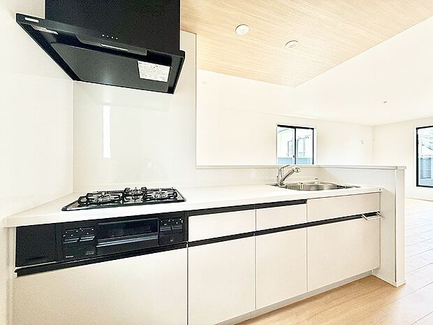 ■家族の絆を深める、温もりのあるキッチン