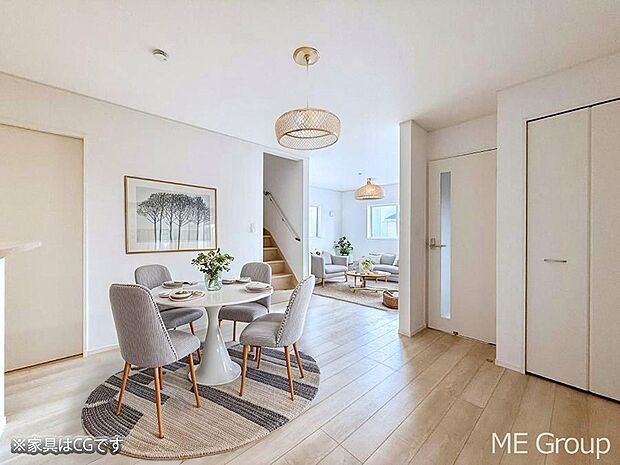 ■家族の笑顔があふれる、くつろぎの空間