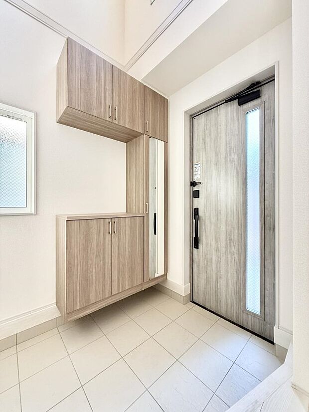 ■玄関はお家の顔！おしゃれな玄関でお客様をお迎え！