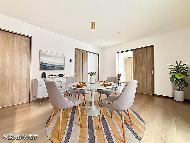 ■家族の時間を彩る、快適で癒される空間