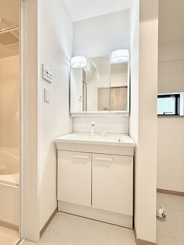 ■お洒落で清潔感のある洗面所