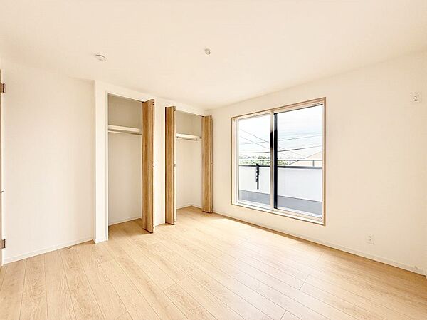 ■窓の配置や通気性の良い設計で部屋の空気がこもらず、常に新鮮な空気が流れます