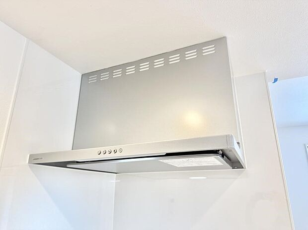 ■調理時の蒸気や匂いが換気扇に誘導され、効率的に排煙ができます。