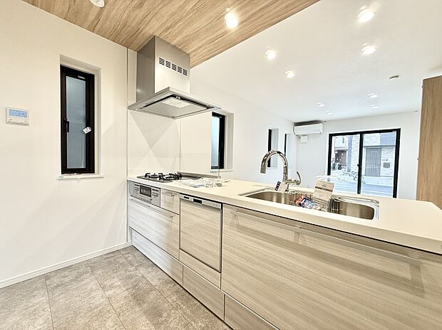 ■温もりを感じる、居心地のいいリビング