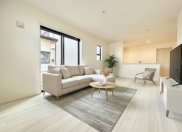 ■シンプルで使いやすい空間がスッキリ感じられます※家具はイメージです