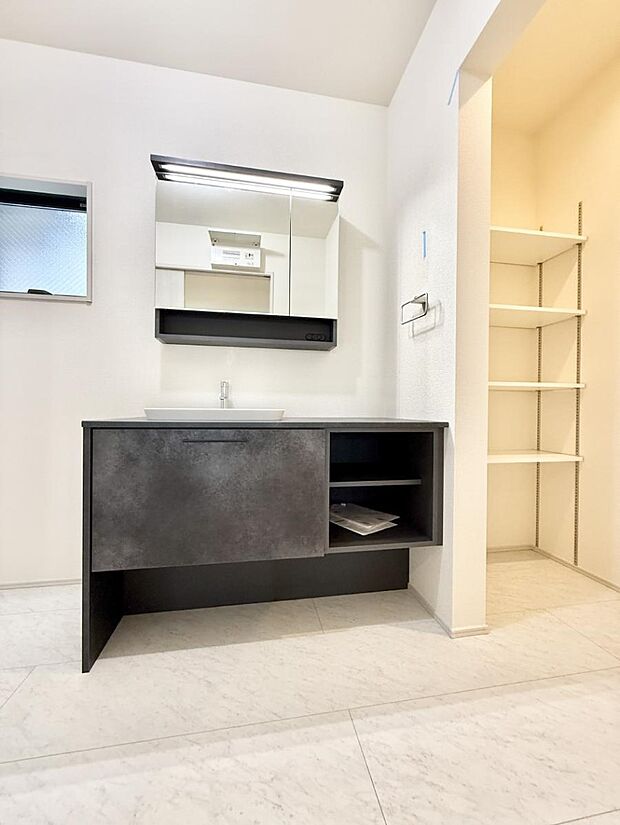 ■お洒落で清潔感のある洗面所