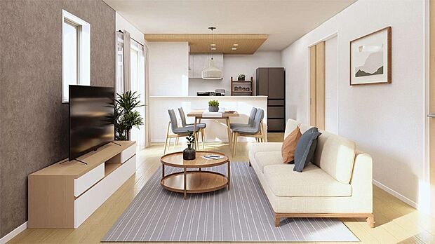 ■45坪以上の陽当たり良好物件  ■陽光と開放感に満ちた7区画