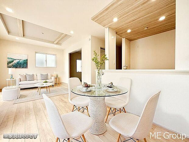 ■心落ち着く場所、ゆったり過ごせるリビング