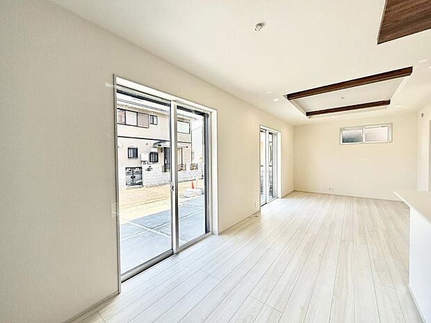 ■心落ち着く場所、ゆったり過ごせるリビング