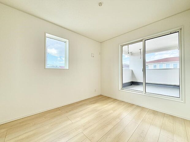 ■窓の配置や通気性の良い設計で部屋の空気がこもらず、常に新鮮な空気が流れます