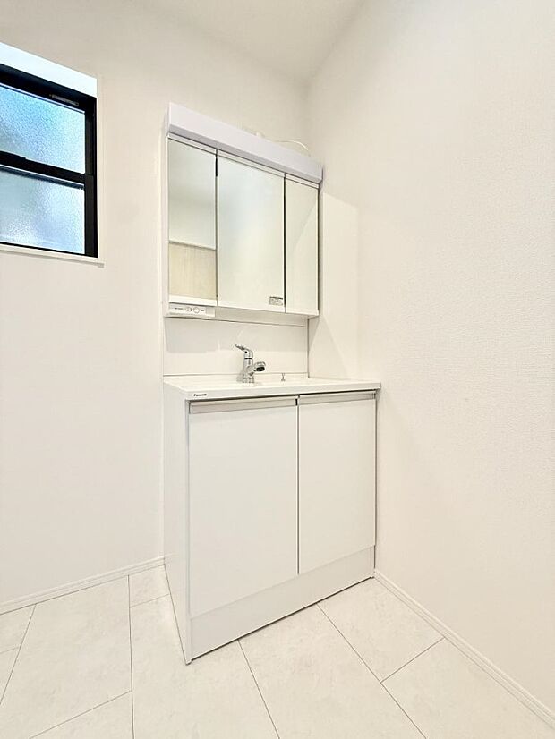 ■お洒落で清潔感のある洗面所