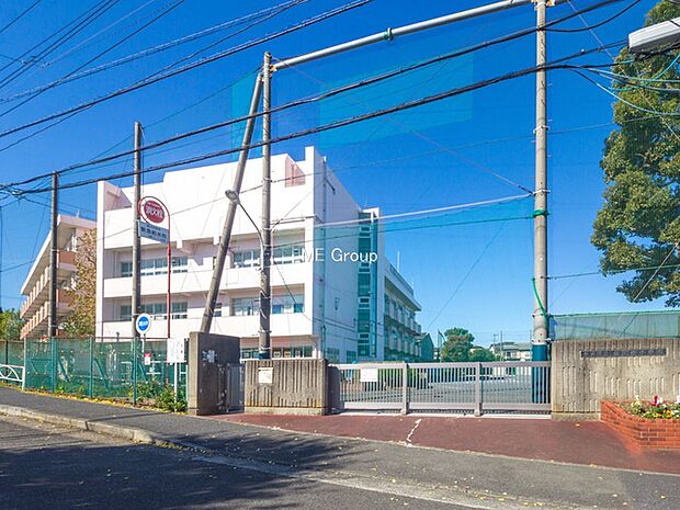 小学校 710m 横浜市立山王台小学校