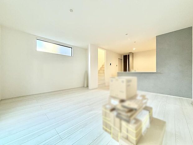 ■心落ち着く場所、ゆったり過ごせるリビング