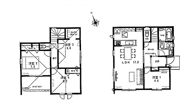建築プラン価格:1800万円、建築プラン建物面積:105.15平米