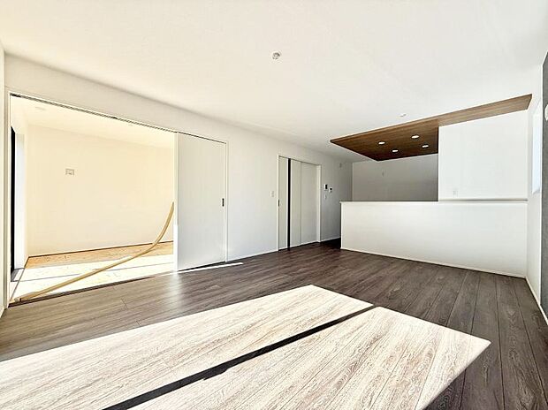 ■心落ち着く場所、ゆったり過ごせるリビング