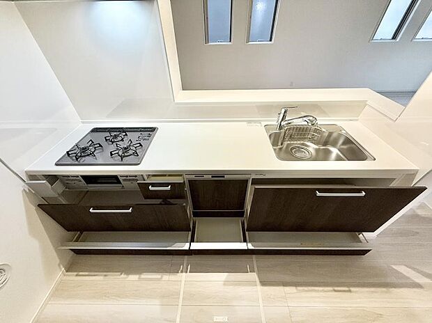 ■料理がもっと楽しくなる、快適なキッチン空間