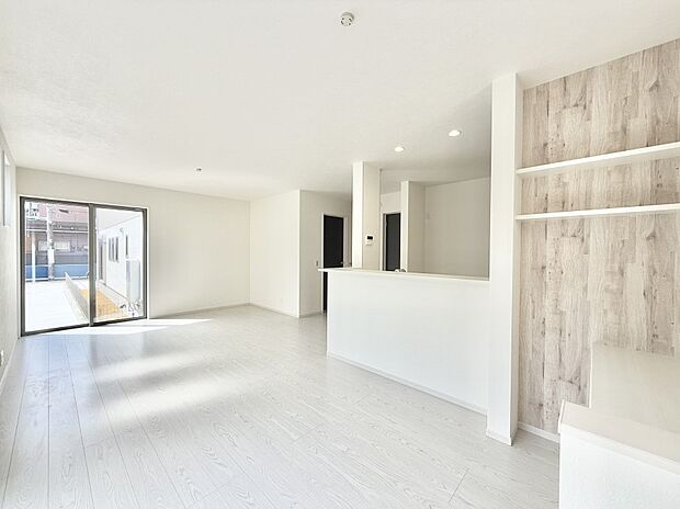 ■温もりを感じる、居心地のいいリビング