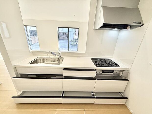 ■料理がもっと楽しくなる、快適なキッチン空間