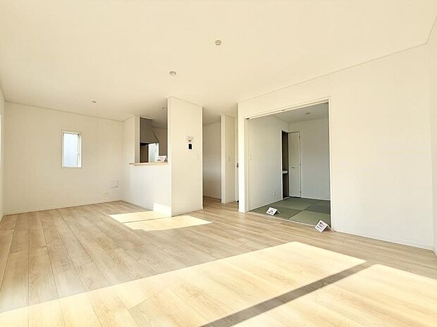 ■くつろぎと笑顔が集まる、心温まるリビング