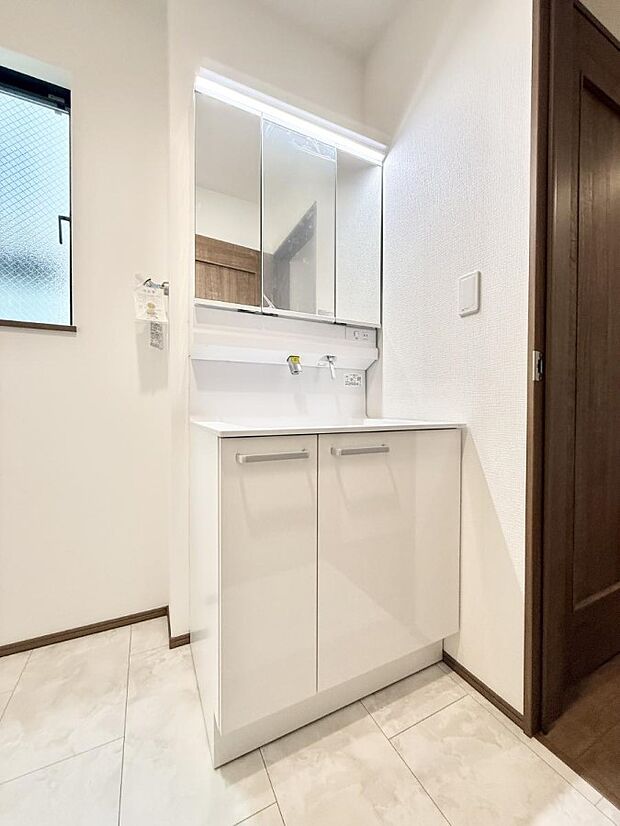 ■お洒落で清潔感のある洗面所