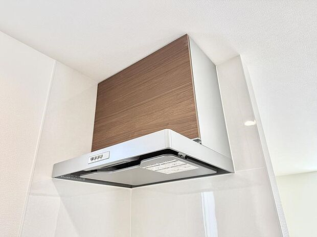 ■調理時の蒸気や匂いが換気扇に誘導され、効率的に排煙ができます。