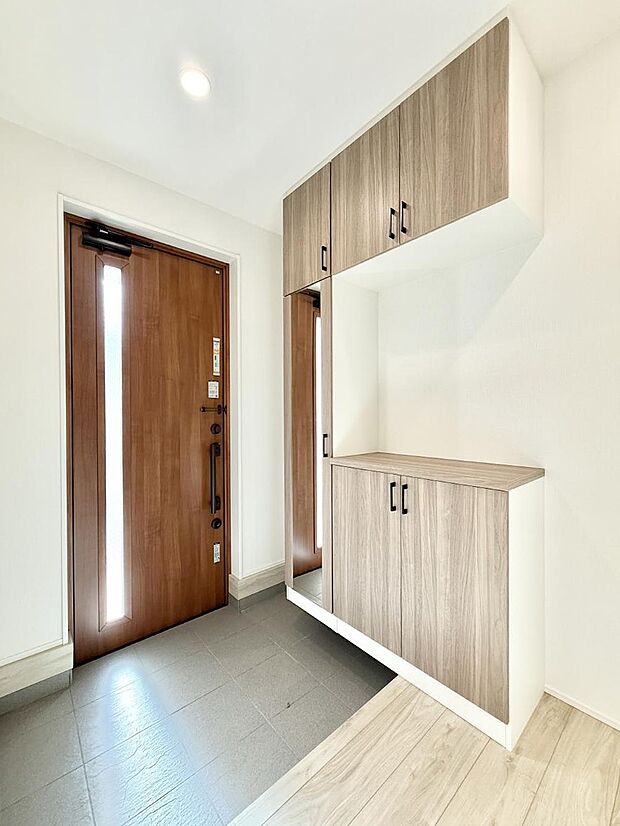 ■玄関はお家の顔！おしゃれな玄関でお客様をお迎え！