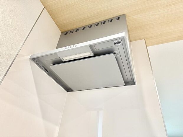 ■調理時の蒸気や匂いが換気扇に誘導され、効率的に排煙ができます。