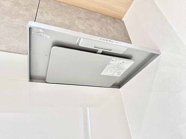 ■調理時の蒸気や匂いが換気扇に誘導され、効率的に排煙ができます。