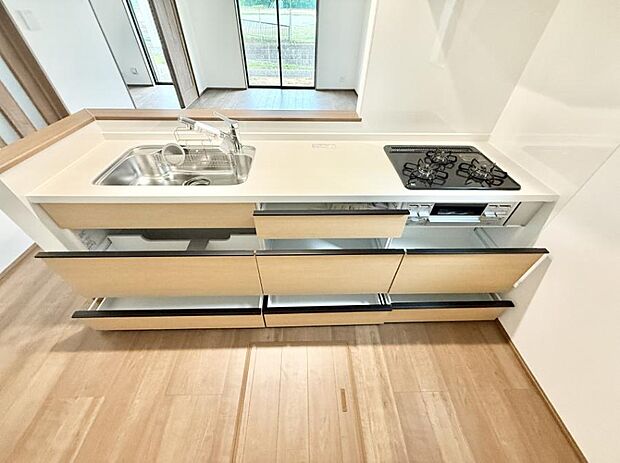 ■キレイに片付く、使いやすいキッチン