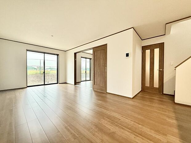 ■温もりを感じる、居心地のいいリビング