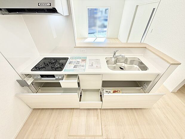 ■料理がもっと楽しくなる、快適なキッチン空間