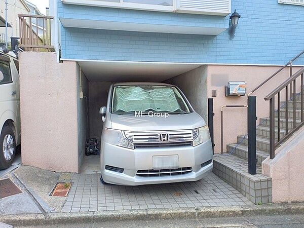 ■自宅にある駐車スペースなので安心ですね
