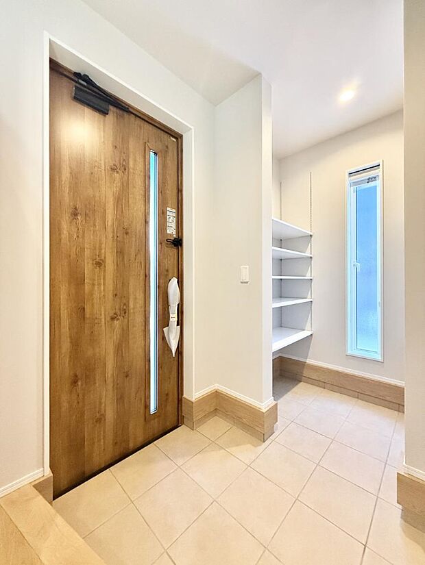 ■玄関はお家の顔！おしゃれな玄関でお客様をお迎え！