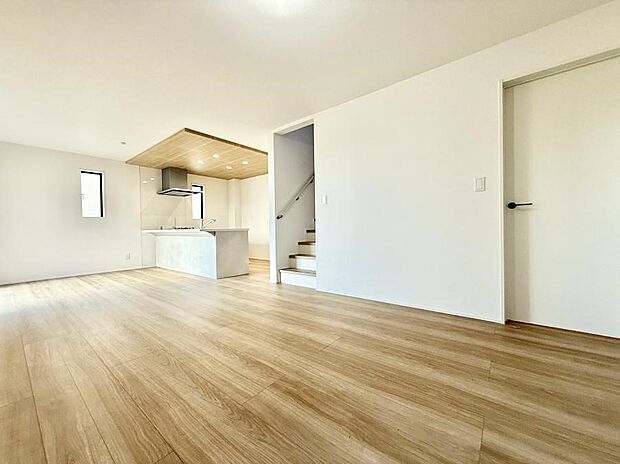 ■温もりを感じる、居心地のいいリビング