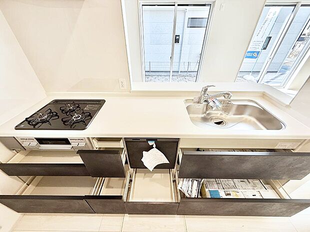 ■料理がもっと楽しくなる、快適なキッチン空間