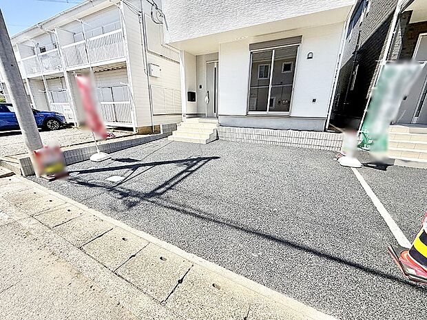 1号棟 ■快適な駐車スペースで安心