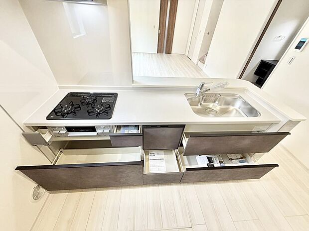 ■料理がもっと楽しくなる、快適なキッチン空間