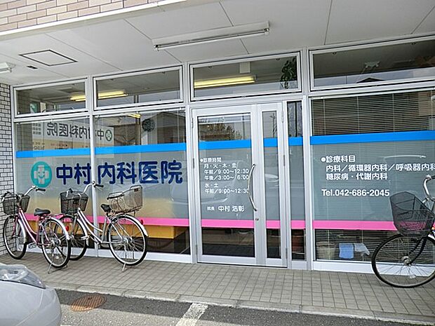 病院 1000m 中村内科医院