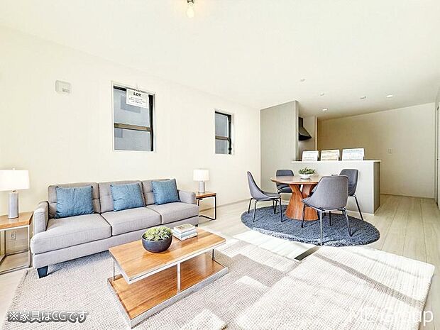 ■心落ち着く場所、ゆったり過ごせるリビング