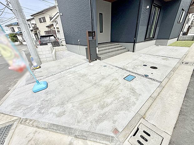 1号棟 ■自宅にある駐車スペースなので安心ですね