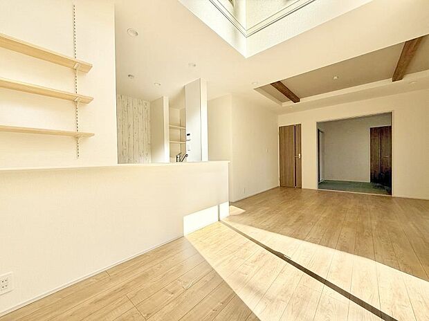 ■心落ち着く場所、ゆったり過ごせるリビング