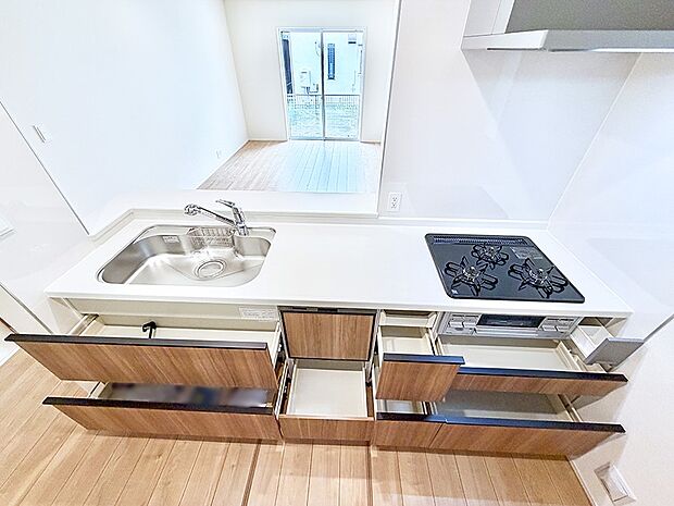 2号棟 ■料理がもっと楽しくなる、快適なキッチン空間