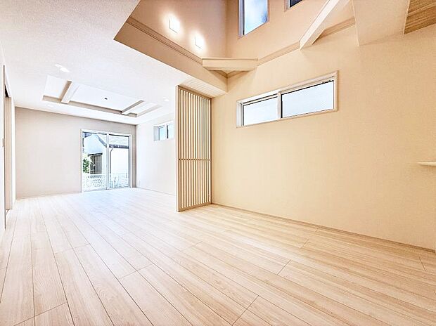 1号棟 ■心落ち着く場所、ゆったり過ごせるリビング