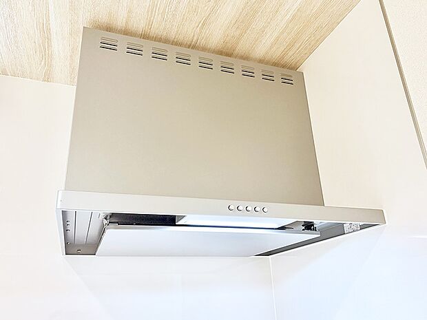 ■調理時の蒸気や匂いが換気扇に誘導され、効率的に排煙ができます。