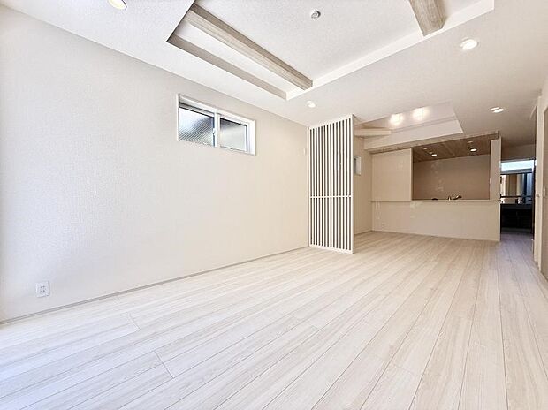 1号棟 ■温もりを感じる、居心地のいいリビング