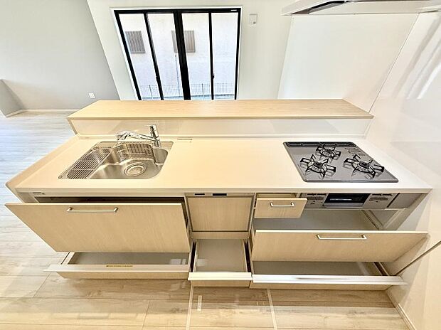 ■料理がもっと楽しくなる、快適なキッチン空間