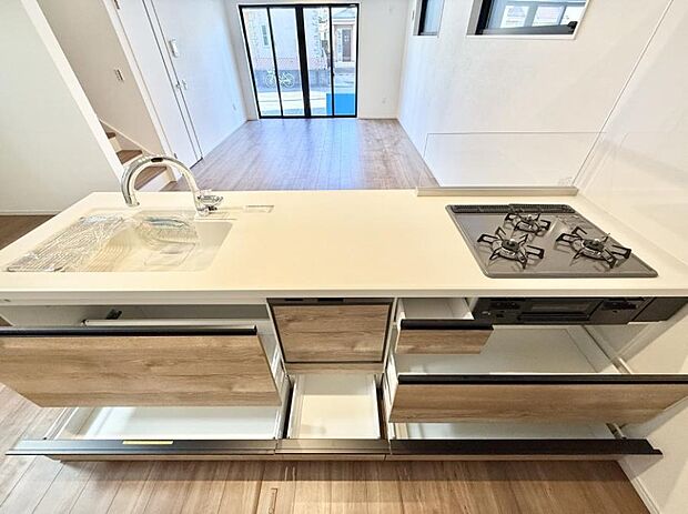 ■料理がもっと楽しくなる、快適なキッチン空間